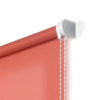 Estor traslúcido naranja