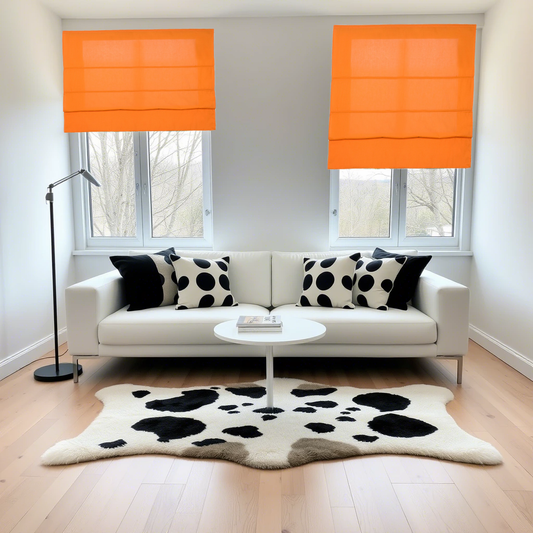 Estor plegable con varillas