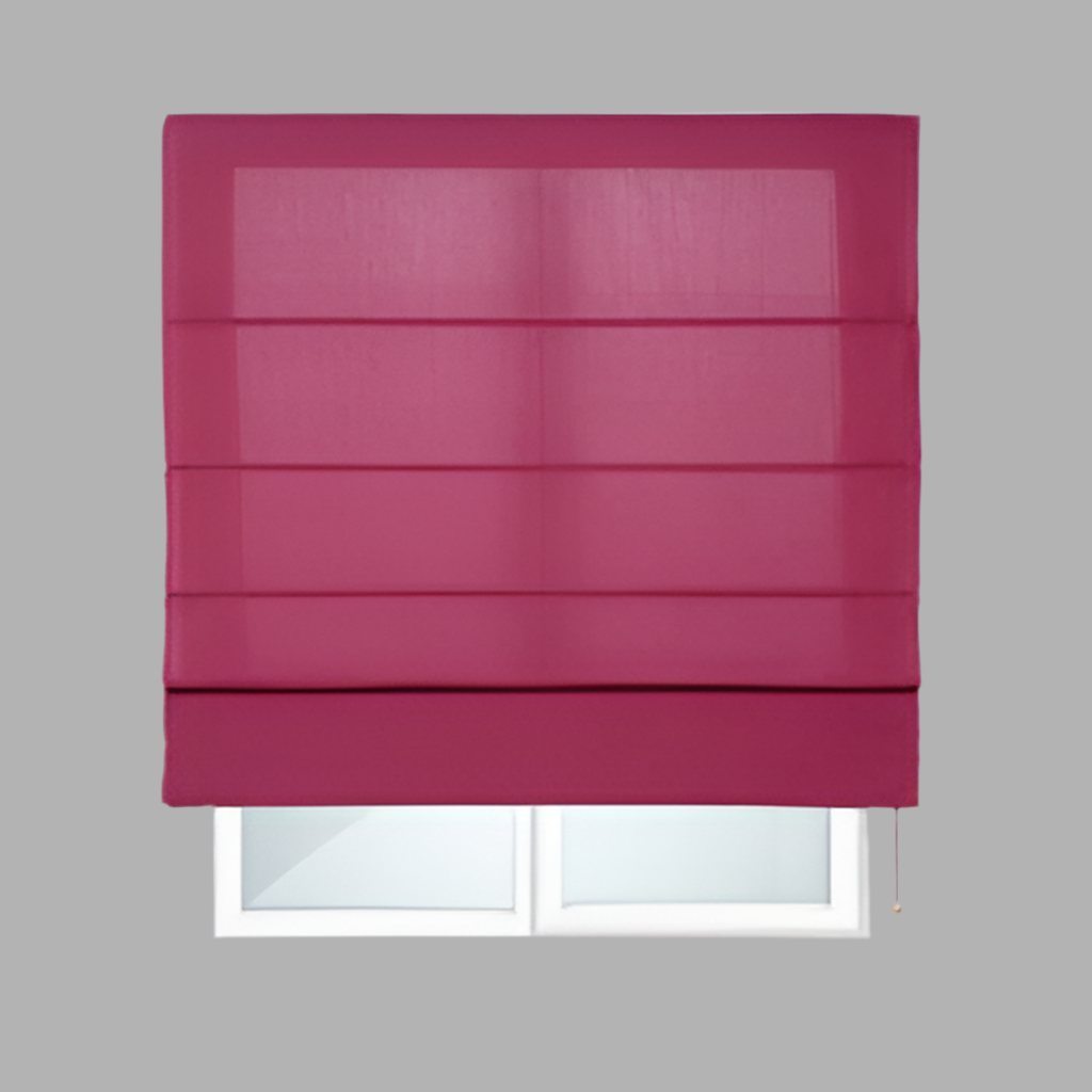 Estor plegable con varillas