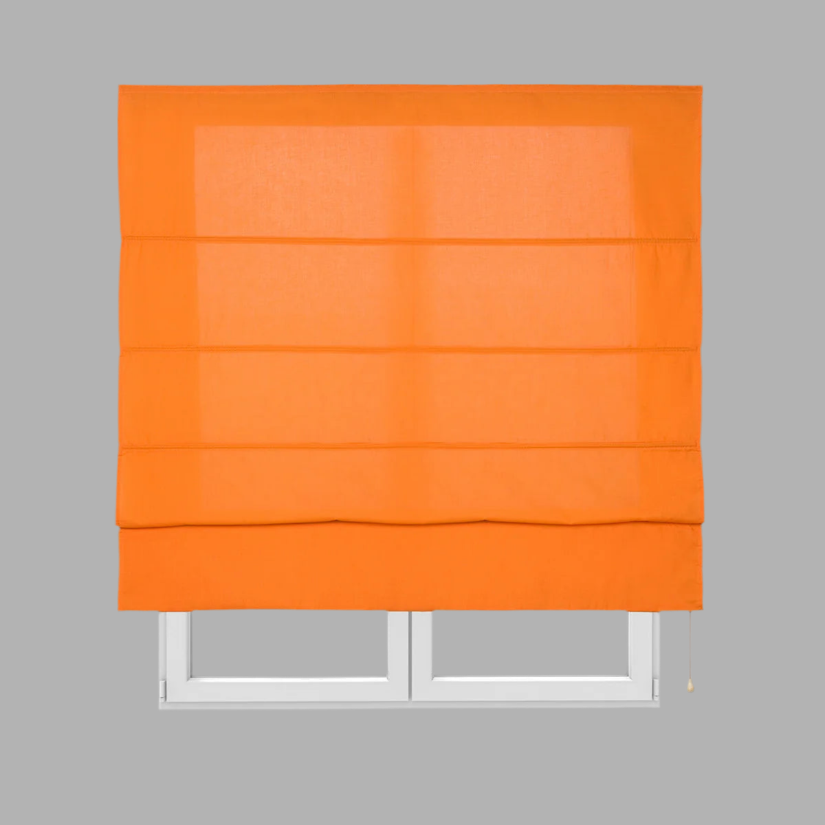 Estor plegable con varillas