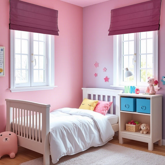 Estor plegable con varillas